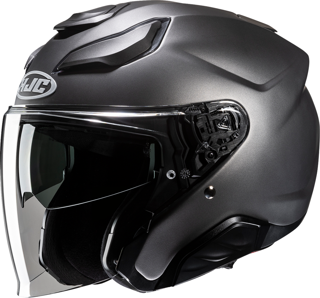 HJC F31 Helmet - Solid - Semi-Flat Titanium
