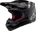 Alpinestars Supertech M10 Helmet - Flood - MIPS® - Black/Dark Gray