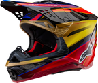 Supertech M10 Helmet - Era - MIPS® - Gloss Gold/Yellow/Rio Red - Small (1)
