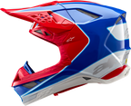 ALPINESTARS Supertech M10 Helmet - Aeon - MIPS® - Gloss Bright Red/Blue - XL