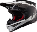 ALPINESTARS Supertech M10 Helmet - Ampress - MIPS® - Matte Black/White - XS