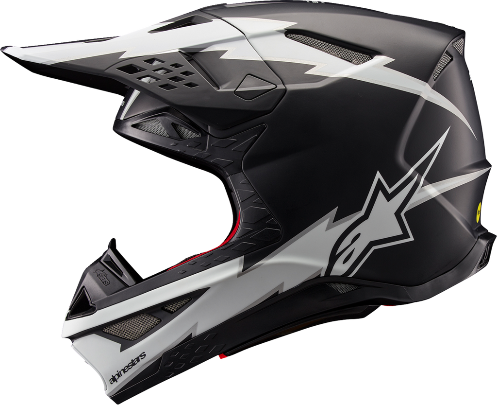ALPINESTARS Supertech M10 Helmet - Ampress - MIPS® - Matte Black/White - XS