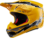 ALPINESTARS Supertech M10 Helmet - Ampress - MIPS® - Gloss Black/Yellow - Medium