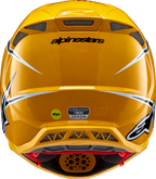 ALPINESTARS Supertech M10 Helmet - Ampress - MIPS® - Gloss Black/Yellow - Medium