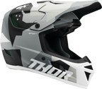Thor Reflex Sport Carbon Brave Helmet - Gray/White