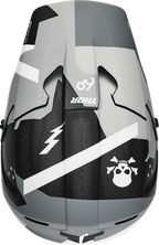 Thor Reflex Sport Carbon Brave Helmet - Gray/White
