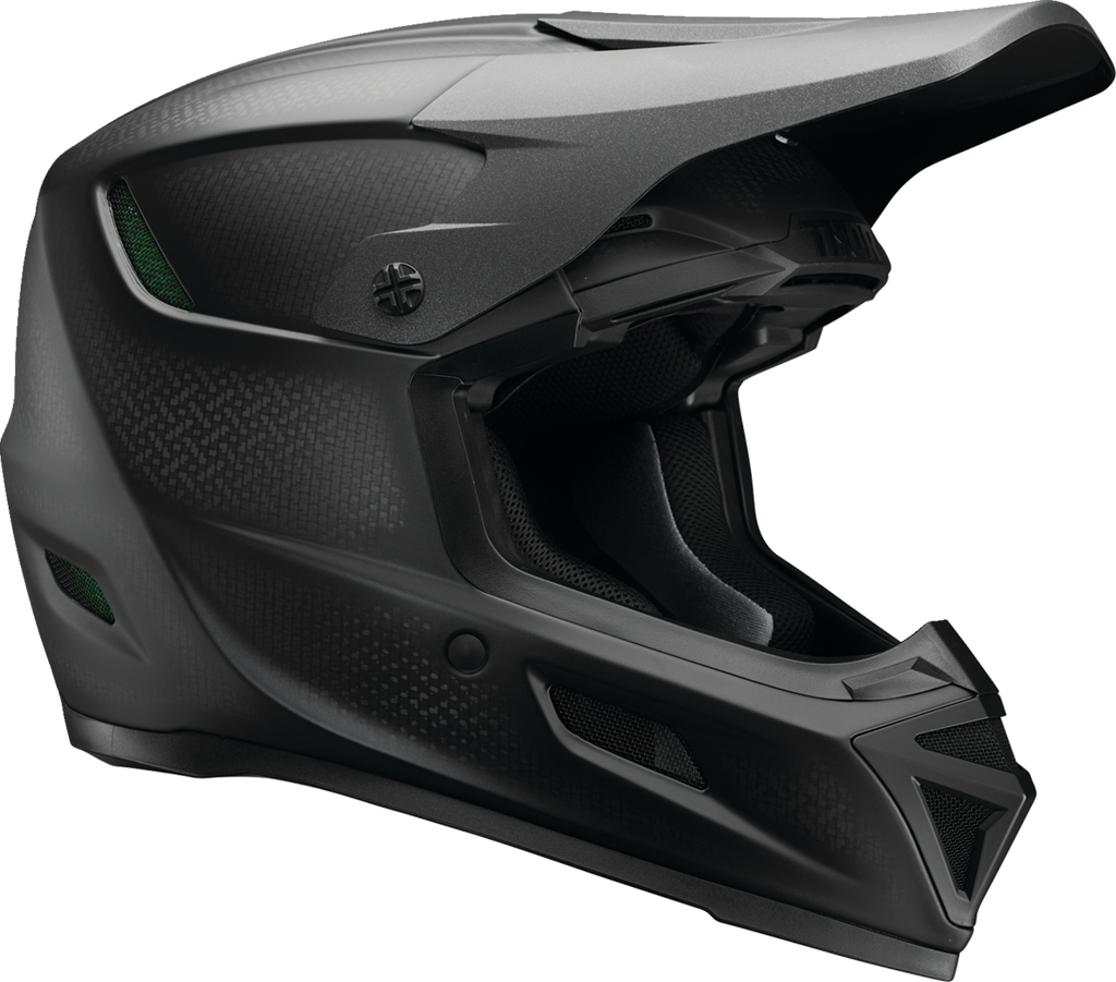 Thor Reflex Sport Carbon Stealth Helmet - Black