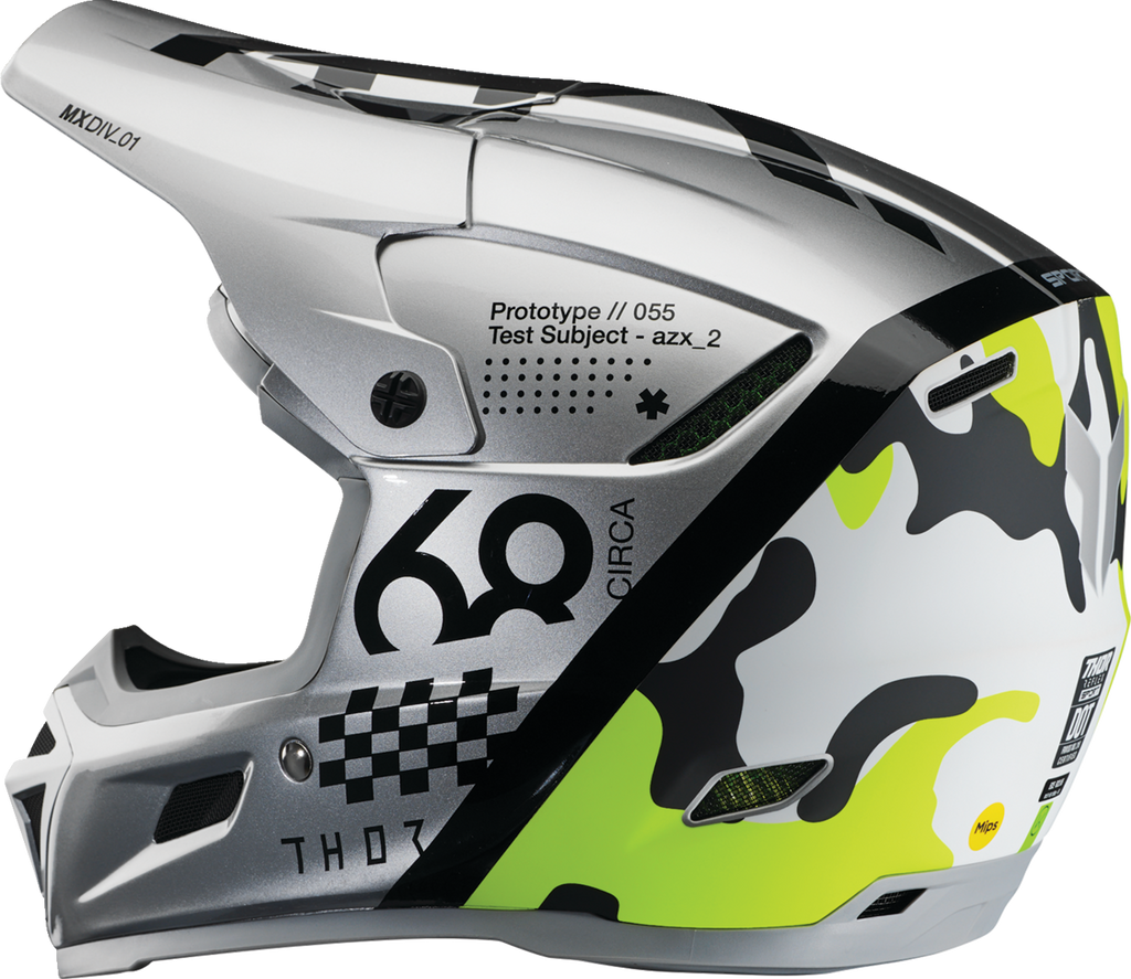 Thor Reflex Sport Riot Gy/ac Helmet