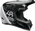 Thor Reflex Sport Riot Helmet - Black/White