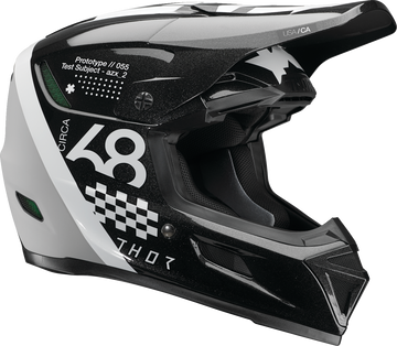 Thor Reflex Sport Riot Helmet - Black/White
