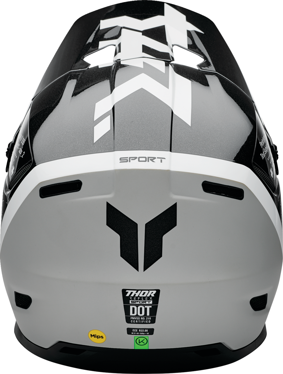 Thor Reflex Sport Riot Helmet - Black/White