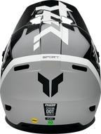 Thor Reflex Sport Riot Helmet - Black/White