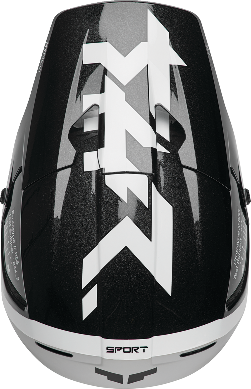 Thor Reflex Sport Riot Helmet - Black/White