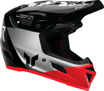 Thor Reflex Sport Strike Helmet - Black/Red