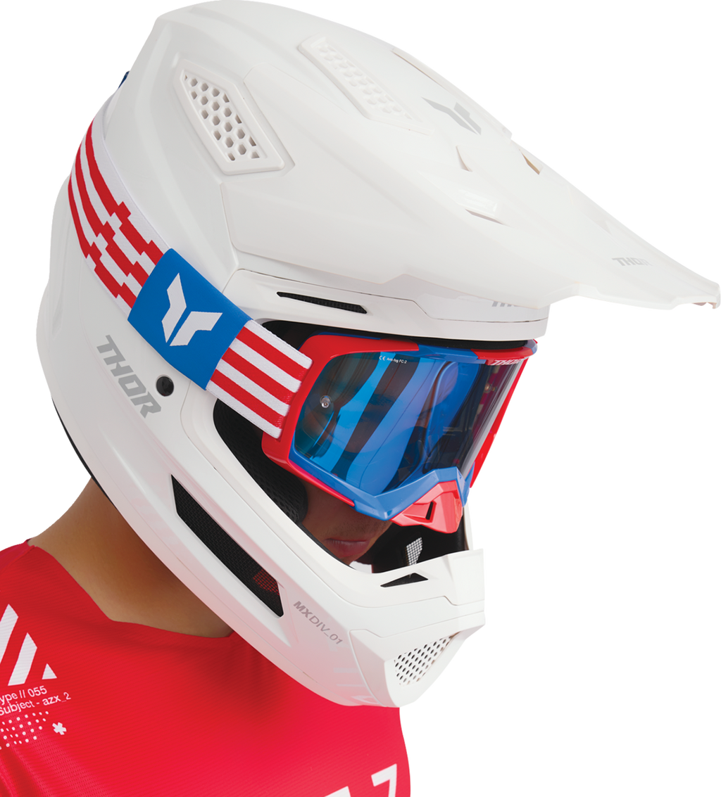 Thor Fleet Helmet - Whiteout
