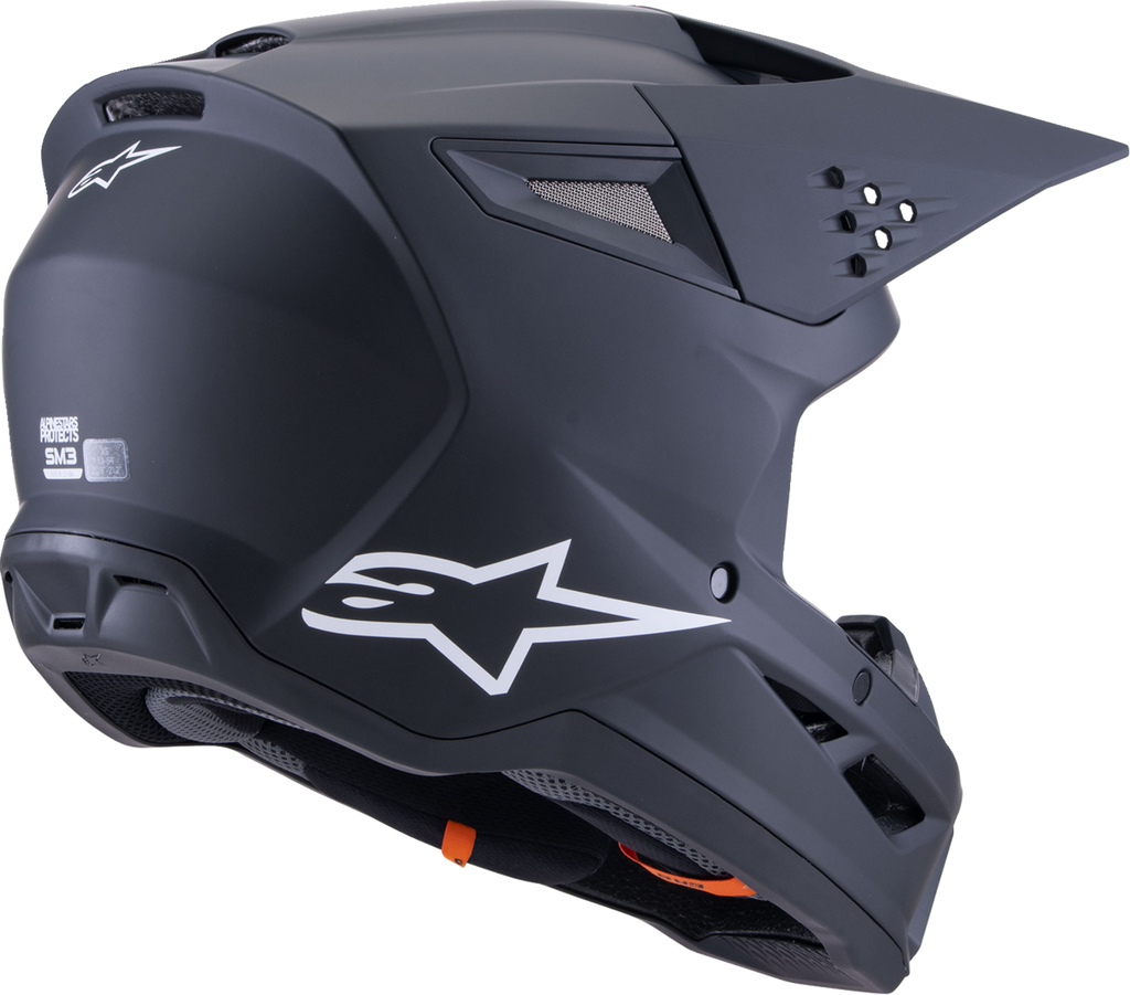ALPINESTARS SM3 Helmet - Solid - Matte Black - XS