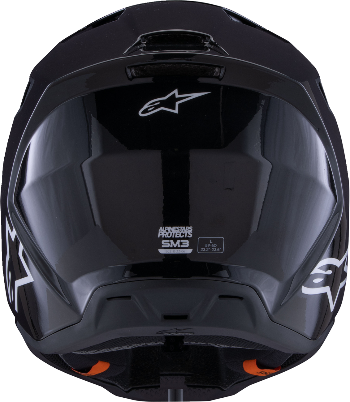 ALPINESTARS SM3 Helmet - Solid - Gloss Black - XS