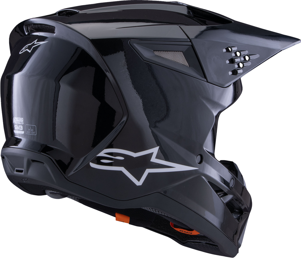 ALPINESTARS SM3 Helmet - Solid - Gloss Black - XS