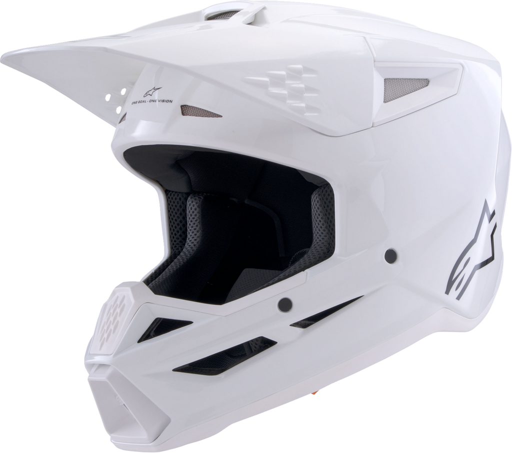 ALPINESTARS SM3 Helmet - Solid - Gloss White - XS