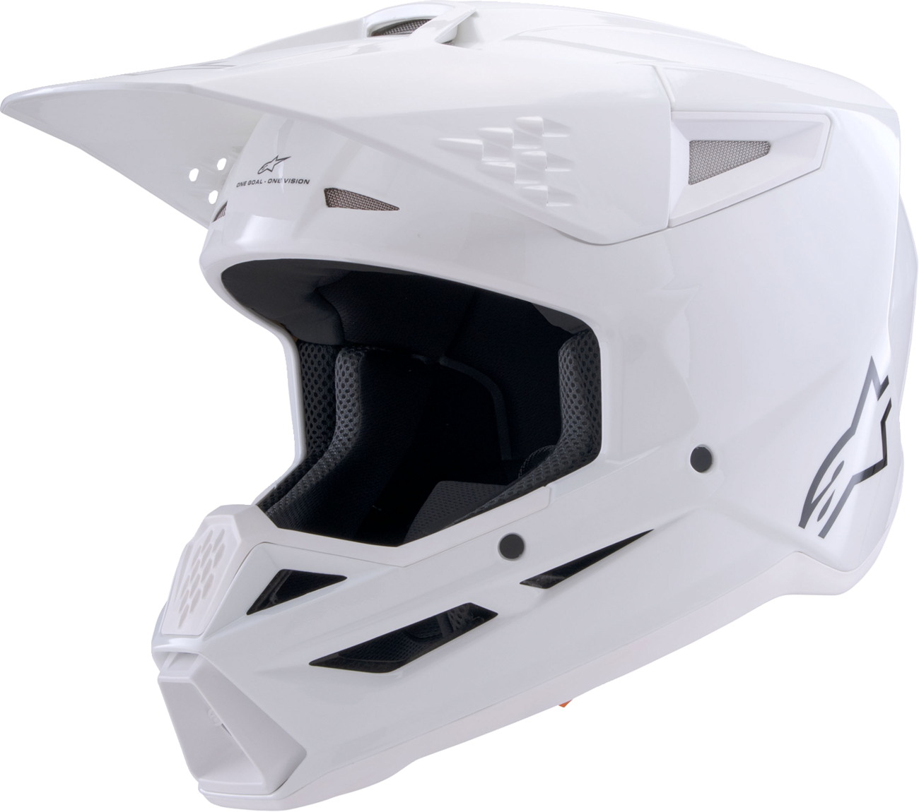 ALPINESTARS SM3 Helmet - Solid - Gloss White - XS