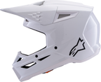 ALPINESTARS SM3 Helmet - Solid - Gloss White - XS