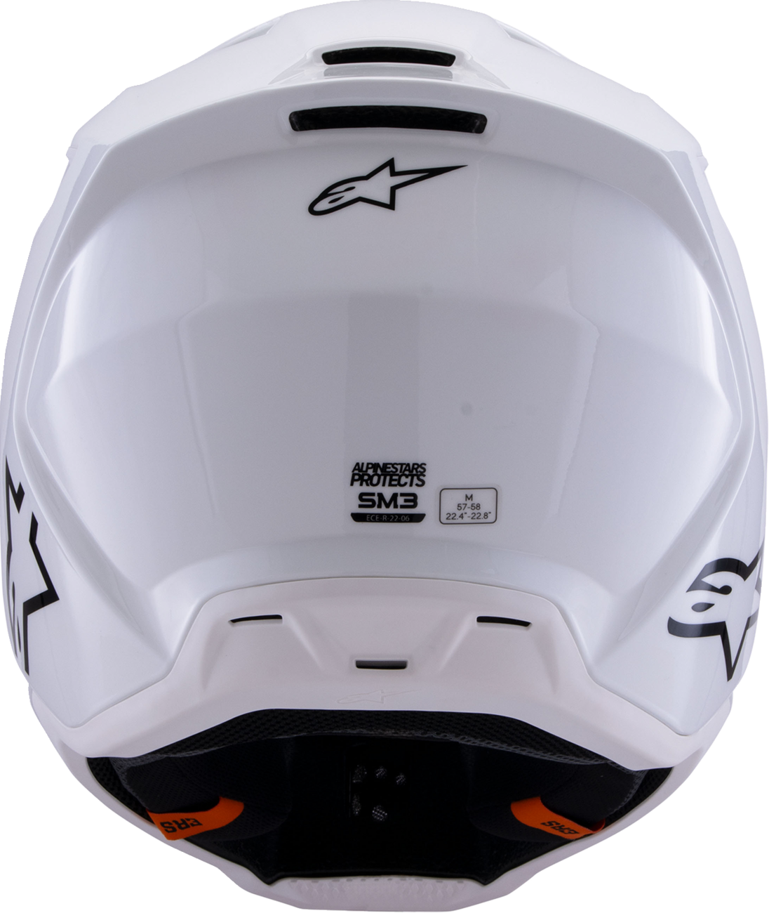 ALPINESTARS SM3 Helmet - Solid - Gloss White - XS