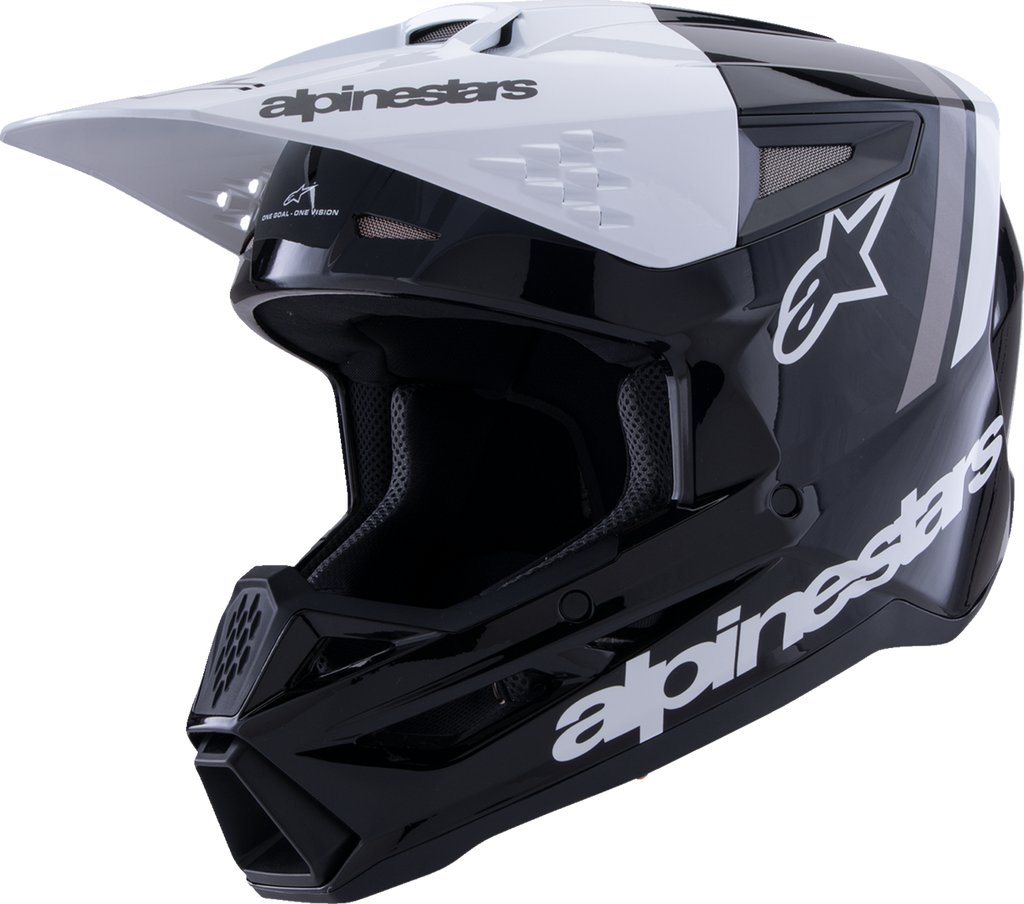 SM3 Helmet - Radium - Gloss Black/White/Gray - XS (1)
