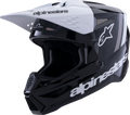 SM3 Helmet - Radium - Gloss Black/White/Gray - XS (1)