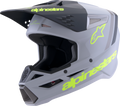 SM3 Helmet - Radium - Matte Gray/Black/Yellow Fluo - Large (1)