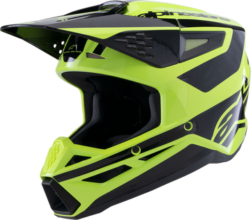SM3 Helmet - Heat - Gloss Yellow Fluo/Black - XS (1)