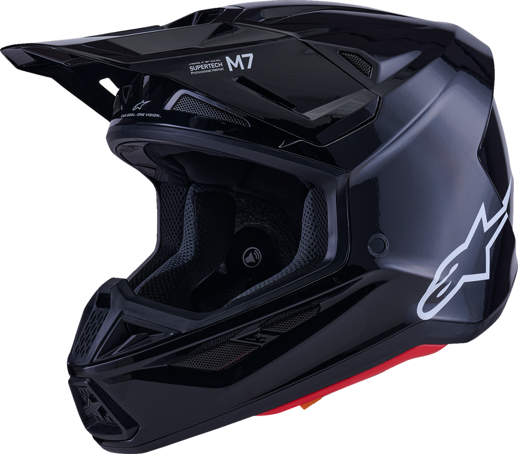 SM7 Helmet - Solid - Gloss Black - XS (1)
