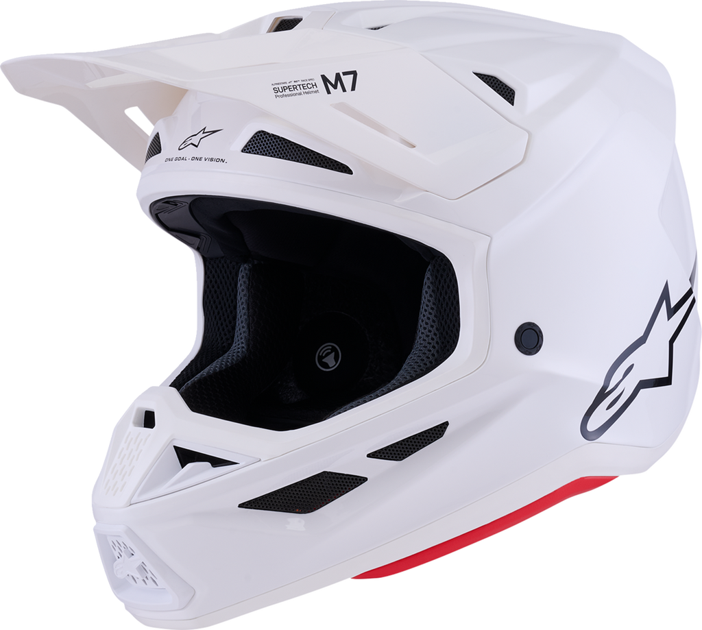 SM7 Helmet - Solid - Gloss White - XS (1)