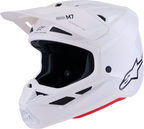 Alpinestars SM7 Helmet - Solid - Gloss White