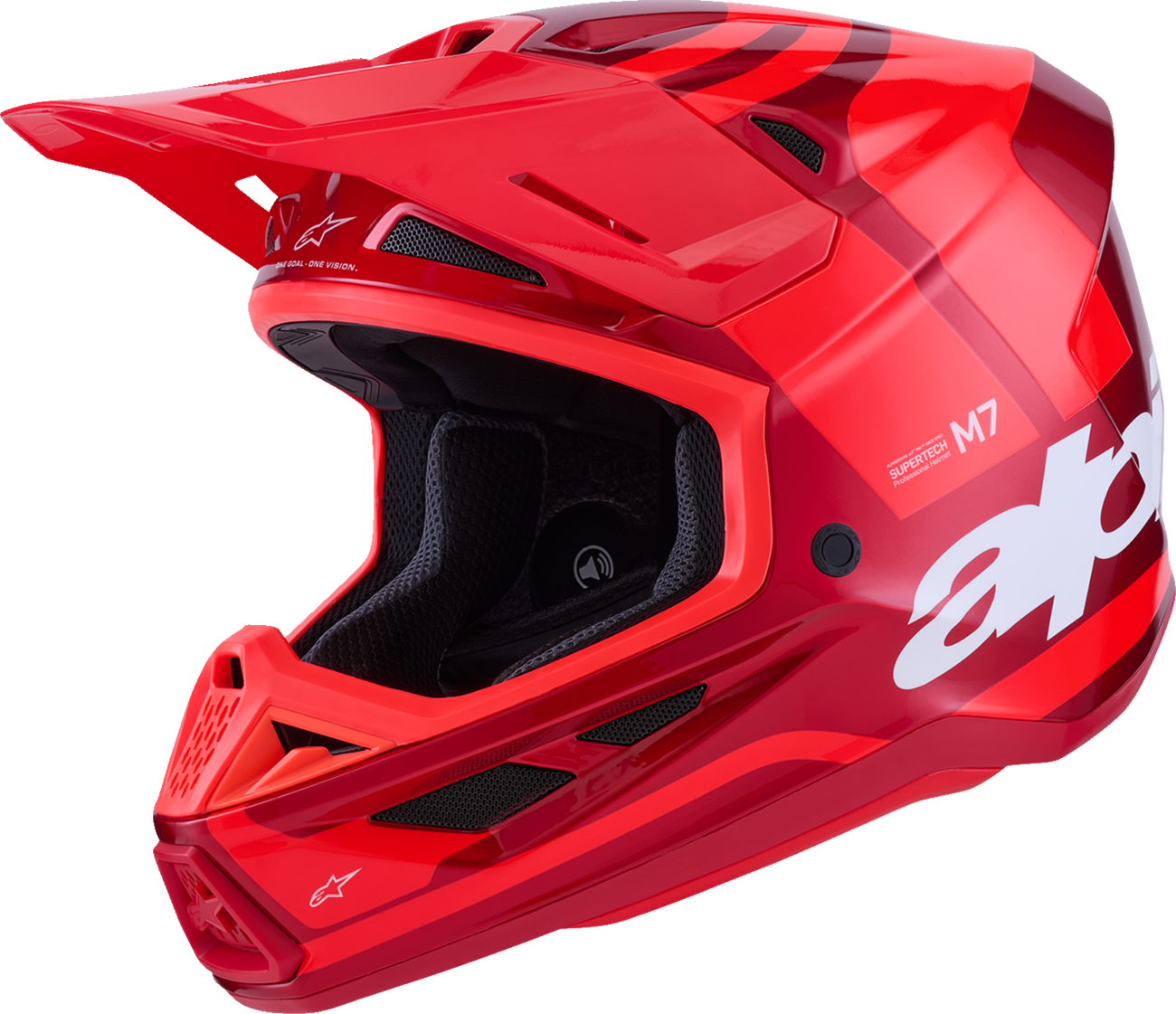 Alpinestars SM7 Helmet - Core - Gloss Red