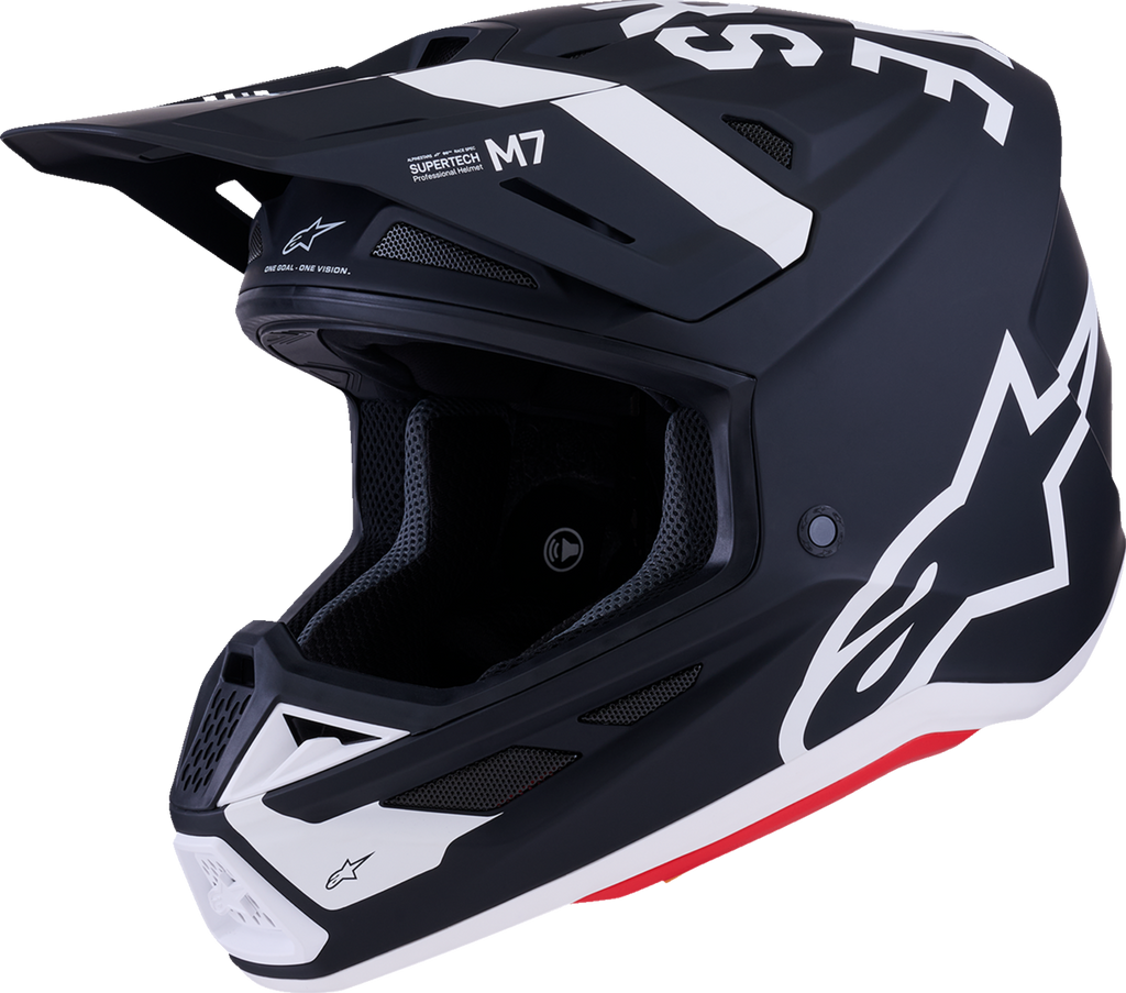 SM7 Helmet - Dasher - Matte Black/White - XS (1)