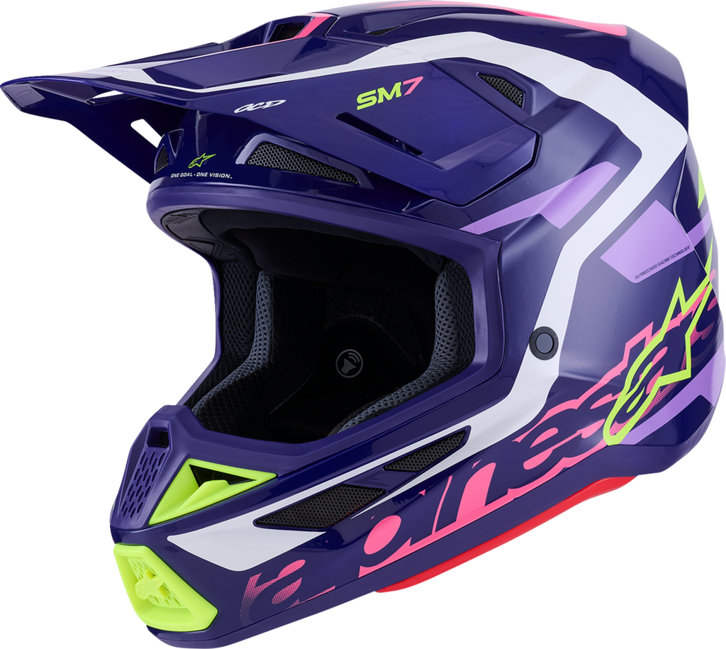 SM7 Helmet - Deed - Gloss Purple/Pink - XS (1)