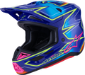 SM7 Helmet - Cast - Gloss/Blue/Pink/Yellow Fluo - XS (1)