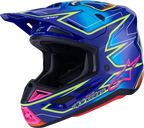 SM7 Helmet - Cast - Gloss/Blue/Pink/Yellow Fluo - XS (1)