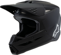 ALPINESTARS Youth SM3 Helmet - Solid - Matte Black - Small