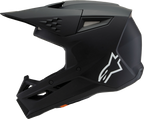 ALPINESTARS Youth SM3 Helmet - Solid - Matte Black - Small