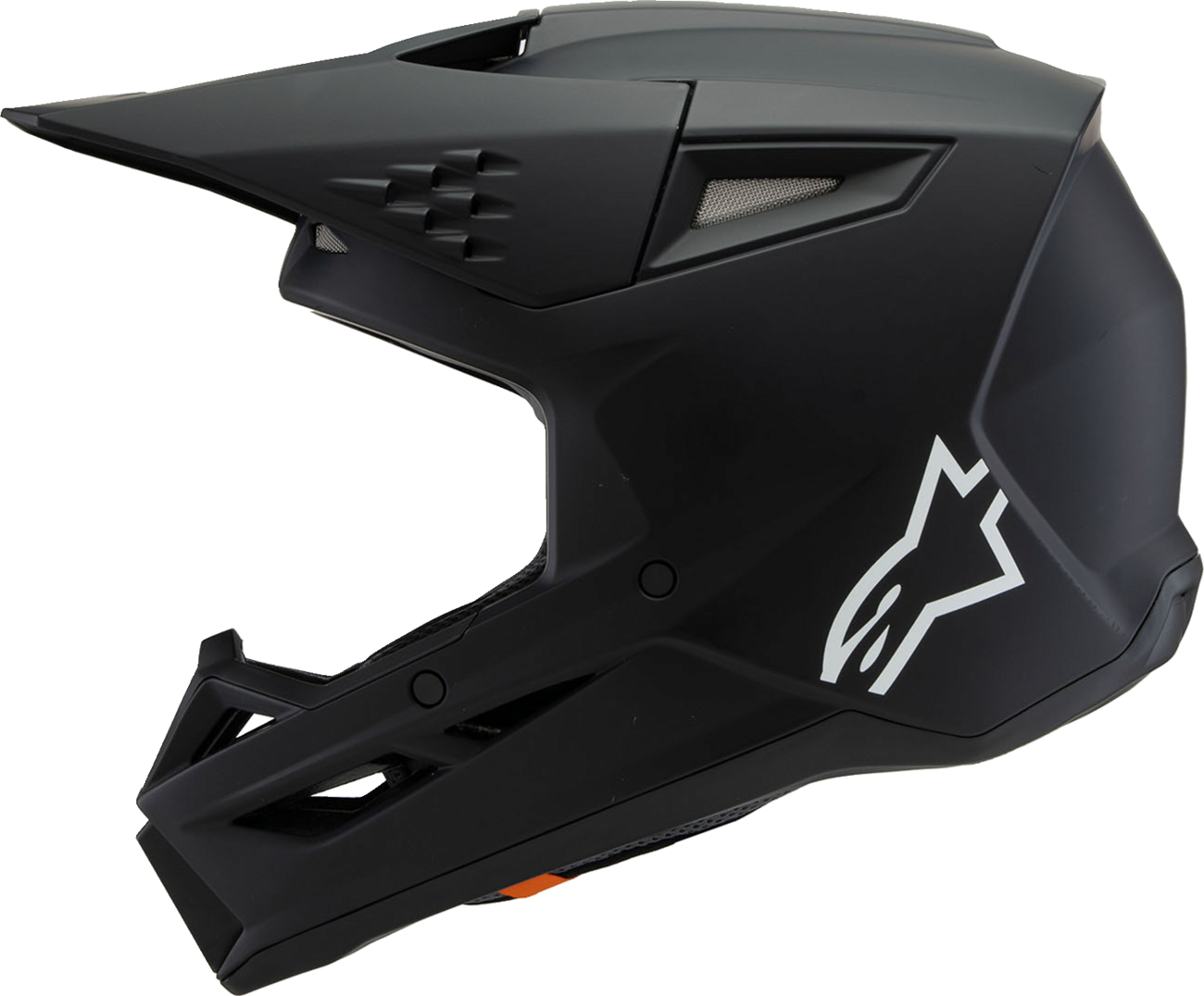 ALPINESTARS Youth SM3 Helmet - Solid - Matte Black - Small