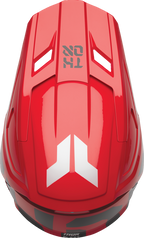 Thor Youth Fleet Helmet - Forge - Red