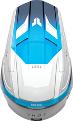 Thor Youth Fleet Helmet - Storm - White/Navy