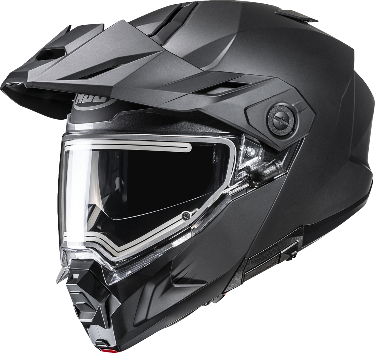 HJC i80 Modular Snow Helmet - Electric - Solid - Semi-Flat Black
