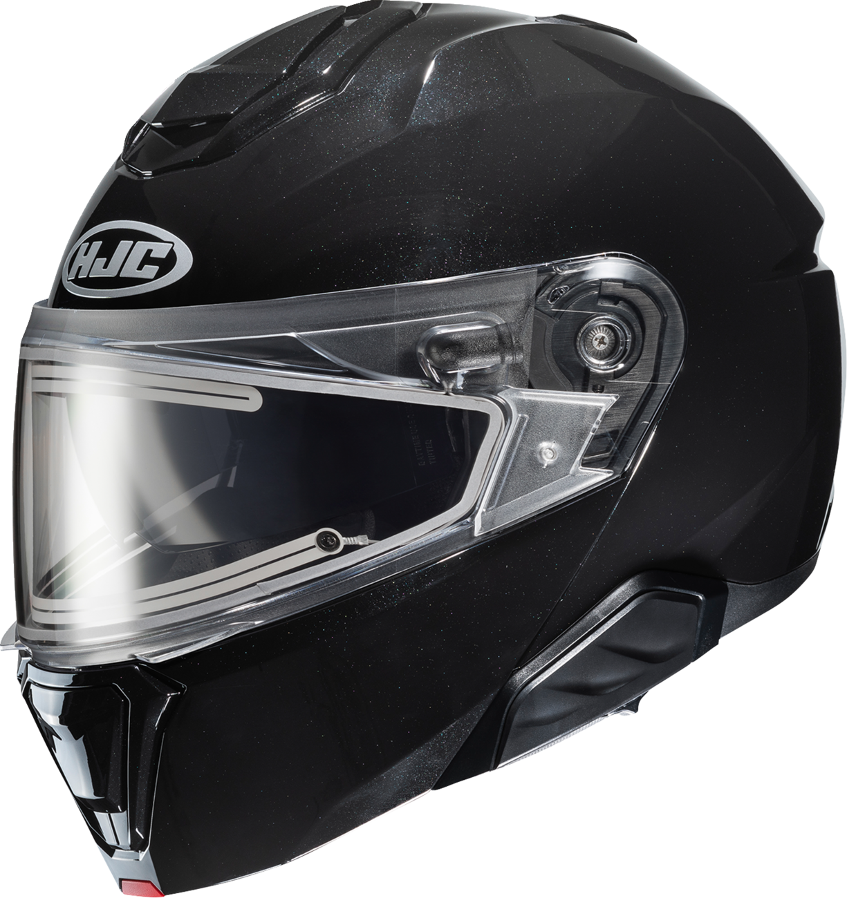 HJC i91 Modular Snow Helmet - Electric - Solid - Black