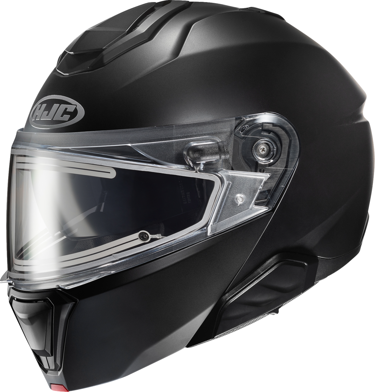 HJC i91 Modular Snow Helmet - Electric - Solid - Semi-Flat Black