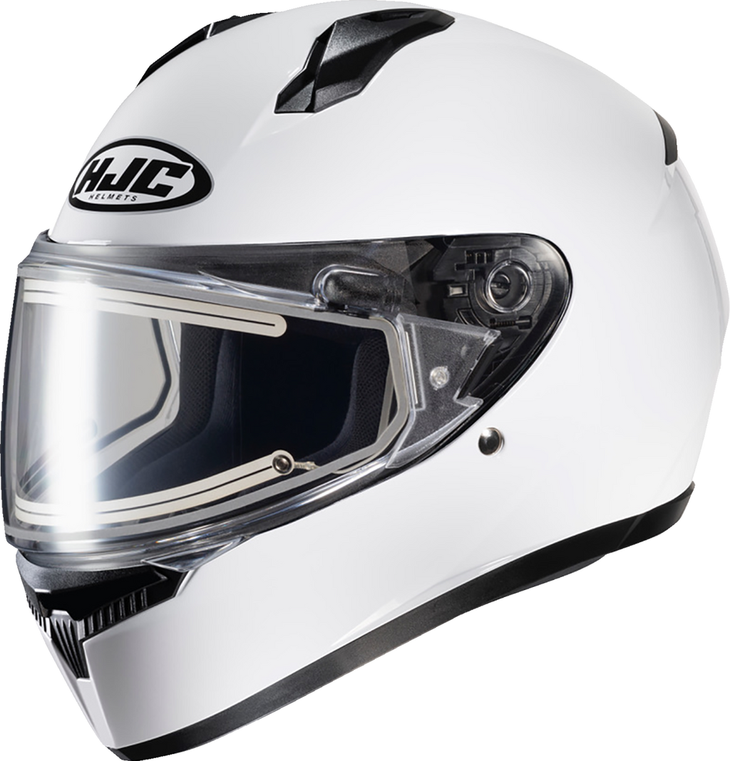 HJC C10 Snow Helmet - Electric - Solid - White - XS