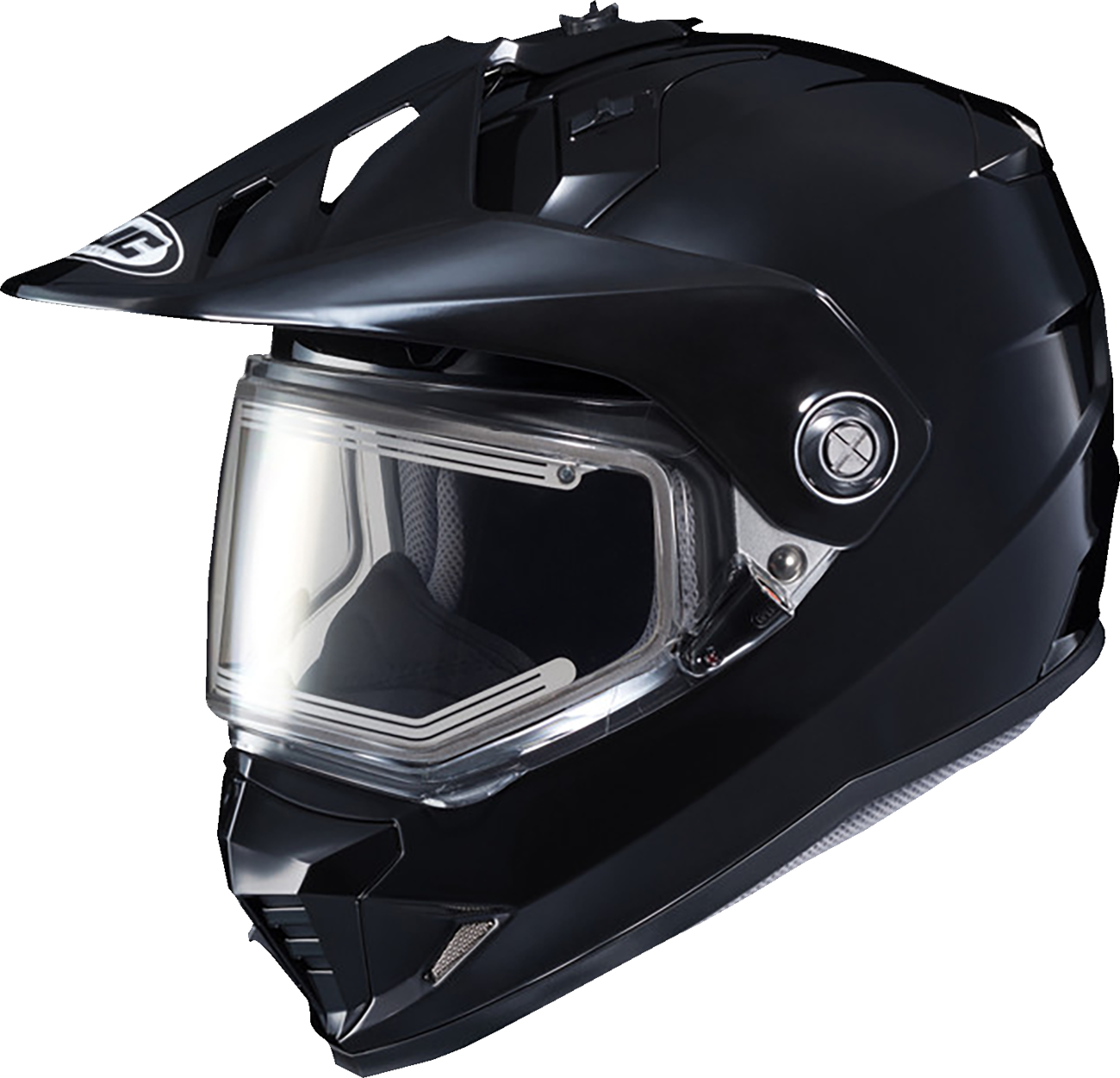 HJC DS-X1 Snow Helmet - Electric - Solid - Black