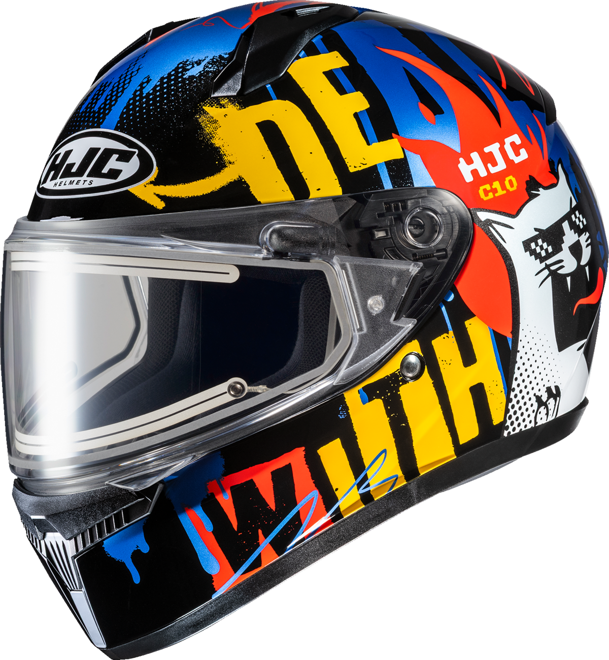 HJC C10 Snow Helmet - Electric - FOP - MC7SF - 2XS