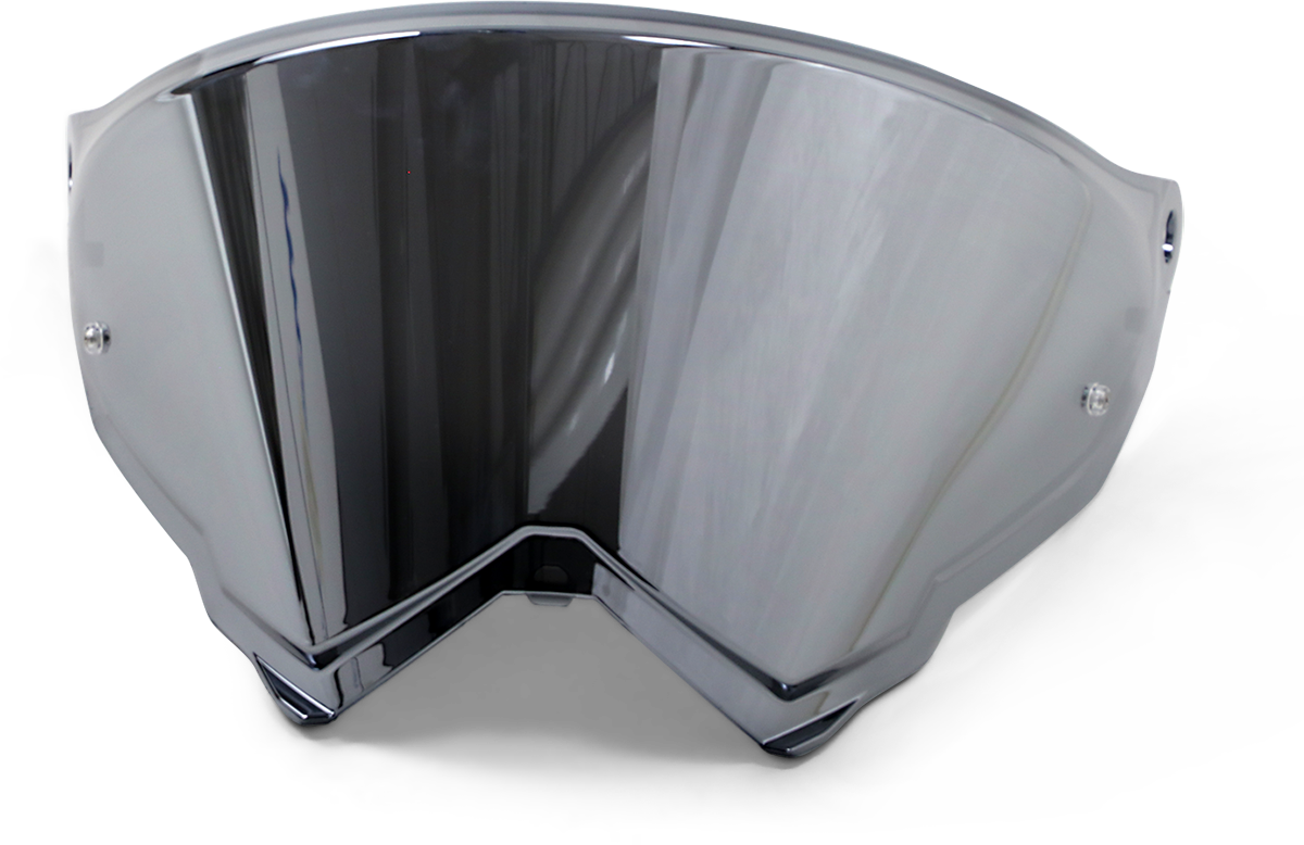 AX9 Shield - Pinlock® 70 MaxVision™ Prepared - Iridium Silver (1)